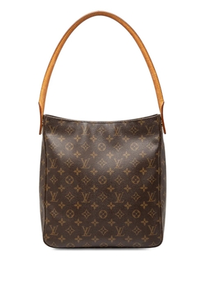 Louis Vuitton Pre-Owned 2001 Monogram Looping GM shoulder bag - Brown