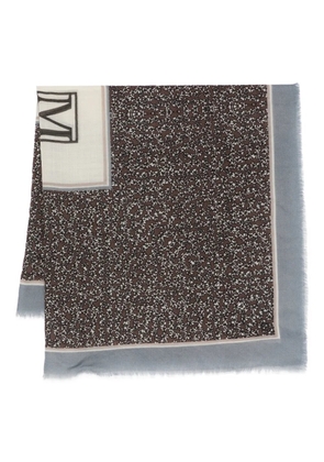 Marc O'Polo frayed scarf - Brown