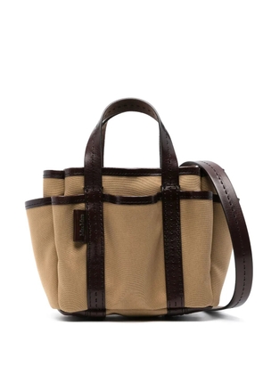 Max Mara mini Giardiniera tote bag - Brown
