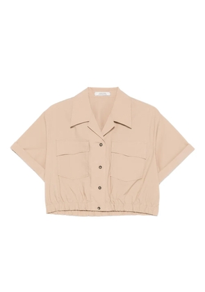 Dorothee Schumacher button-fastening flap-pocket shirt - Neutrals