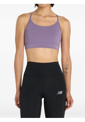 New Balance essential yoga sports bra - Purple
