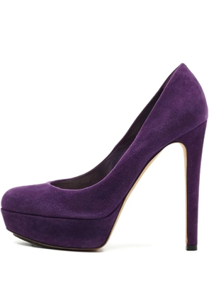 Christian Dior Pre-Owned round-toe pumps - Purple