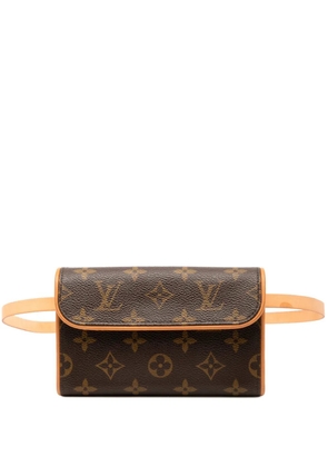 Louis Vuitton Pre-Owned 2003 Monogram Pochette Florentine belt bag - Brown