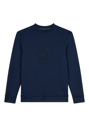Paul & Shark heraldic-embroidered sweatshirt - Blue