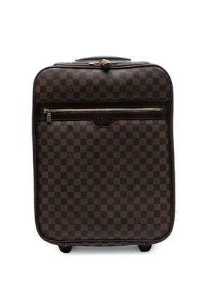 Louis Vuitton Pre-Owned 2007 Damier Ebene Pegase 45 travel bag - Brown