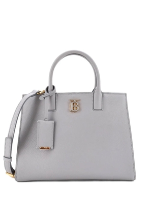 Burberry Pre-Owned Frances Tote Leather Mini shoulder bag - Grey