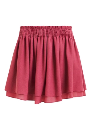 Essentiel Antwerp smocked mini skirt - Pink