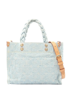 Louis Vuitton Pre-Owned 2021-2026 Monogram Denim Let Go satchel - Blue