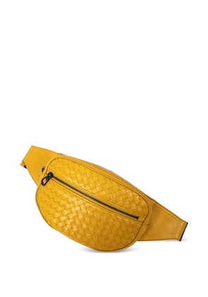 Bottega Veneta Pre-Owned Intrecciato belt bag - Yellow