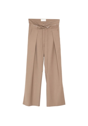 LITKOVSKA pleated trousers - Brown