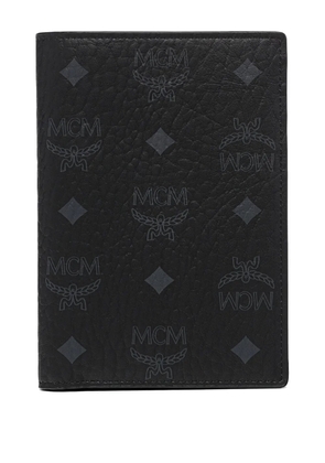 MCM Ottomar Visetos passport holder - Black