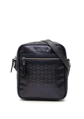 Gucci Pre-Owned 2016-2025 GG Imprime crossbody bag - Blue