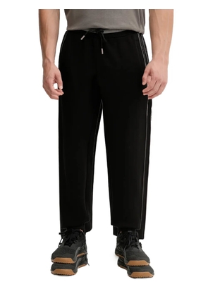 GUESS USA elasticated-waistband track pants - Black