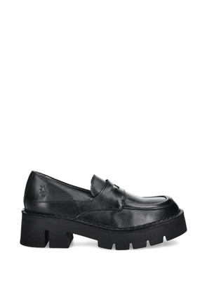 Fly London lug-sole loafers - Black