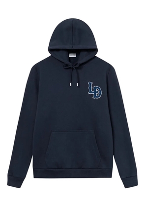 Les Deux Brady LD patch hoodie - Blue
