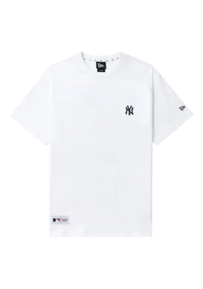 NEW ERA CAP logo-patch cotton T-shirt - White