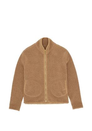 Fortela Teddy wool jacket - Brown