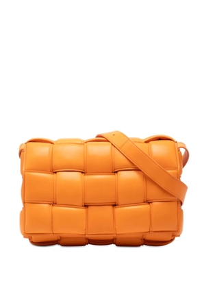 Bottega Veneta Pre-Owned 2012-2025 Nappa Intrecciato Padded Cassette crossbody bag - Orange