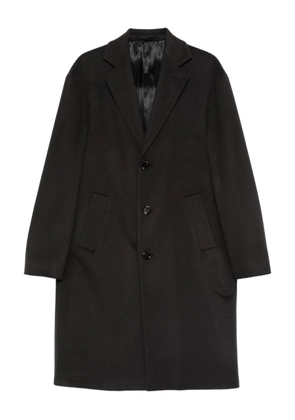 Lardini button pocket coat - Black