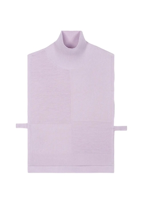 BOMPARD Ottoman ribbed knit top - Purple