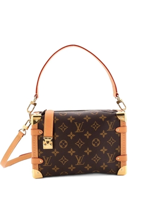 Louis Vuitton Pre-Owned Side Trunk Handbag Monogram Canvas MM satchel - Brown