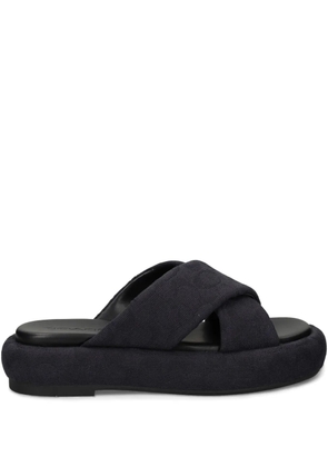 Coach Penelope Signature C slides - Black