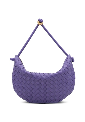 Bottega Veneta Pre-Owned 2012-2025 Small Nappa Intrecciato Turn Pouch handbag - Purple