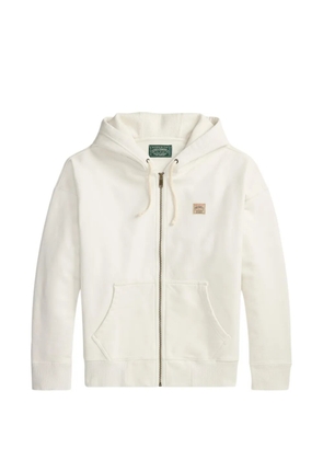 Polo Ralph Lauren zip-up hoodie - White