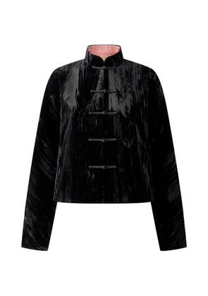 Shanghai Tang velvet tang jacket - Black