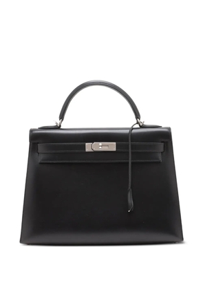 Hermès Pre-Owned 2001 Box Calf Kelly II Sellier 32 satchel - Black