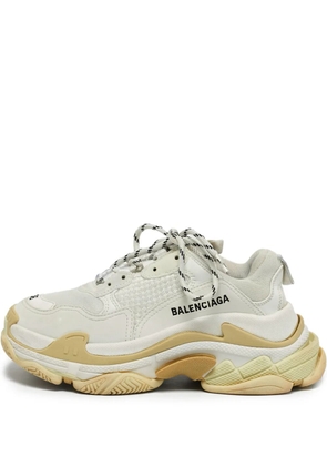 Balenciaga Pre-Owned Triple S lace-up sneakers - Neutrals
