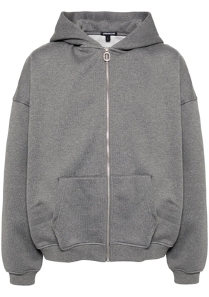 Ground Zero zip-up hoodie - Grey