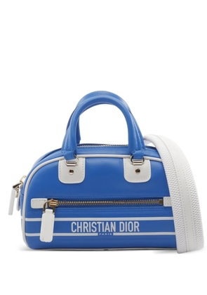 Christian Dior Pre-Owned 2010 vibe mini bowling handbag - Blue