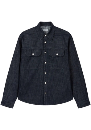 TOMBOY two-pocket denim shirt - Blue