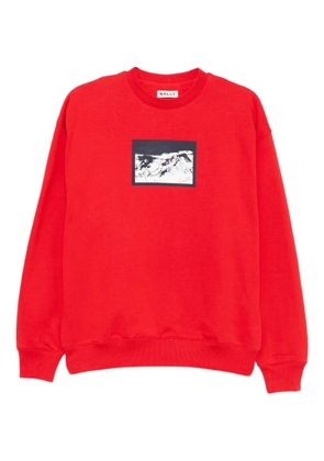 Bally graphiced sweatshirt - Red