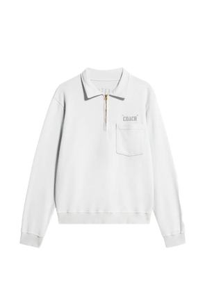 Fortela Yalepcoach zip pocket sweatshirt - Grey