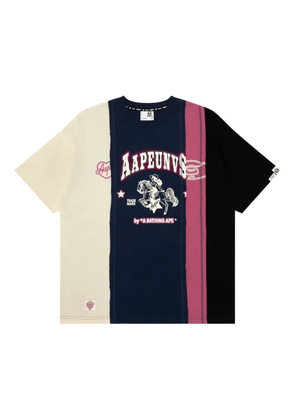 A BATHING APE® colour-block T-shirt - Blue