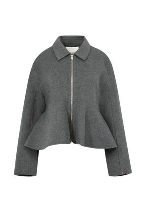 extreme cashmere Queen zip-fastening jacket - Grey