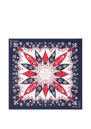 Fortela anchor star cotton bandana - Blue