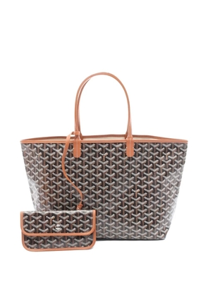 Goyard Pre-Owned 2020s coated canvas leather tote bag - Black