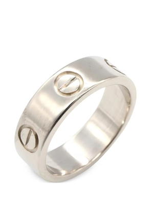 Cartier K18wg love ring - Silver