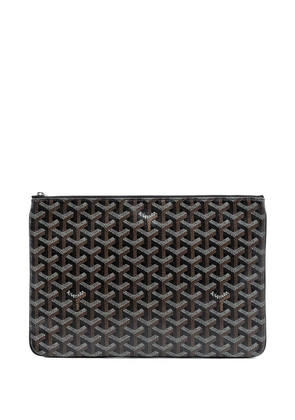 Goyard Pre-Owned 2018 Goyardine Senat MM clutch bag - Black