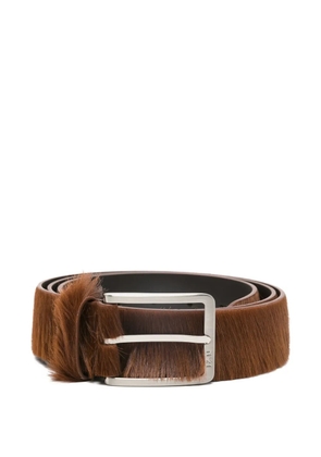Nº21 leather belt - Brown