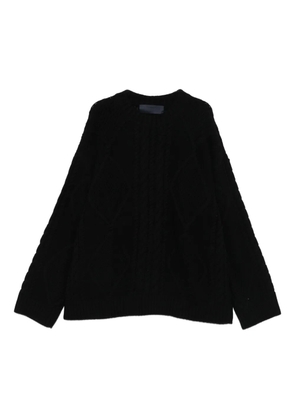 Juun.J sailor-knots sweater - Black