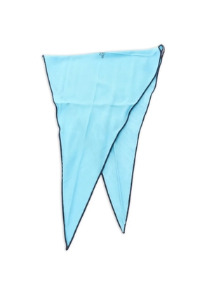 Hermès Pre-Owned 2010s PM Losange scarf - Blue