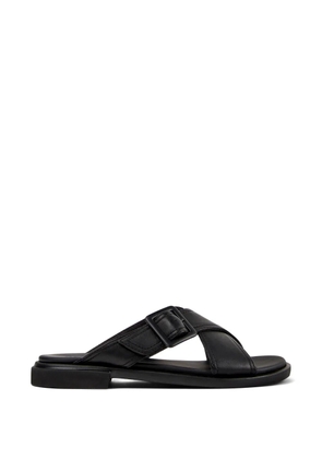 Camper Edy buckle flat sandals - Black