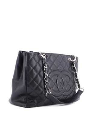 CHANEL Pre-Owned Grand Shopping Quilted Caviar XL tote bag - Black