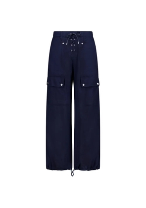Ralph Lauren Collection Briella drawstring trousers - Blue