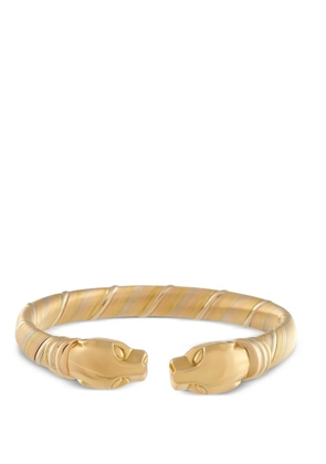 Cartier panther yellow gold bracelet