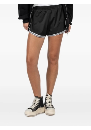 FREEDÉR stripe-trim shorts - Black